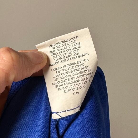 Lily Rose Royal Blue Cold Shoulder Key Hole Mini Dress Women's XS - Picture 7 of 8